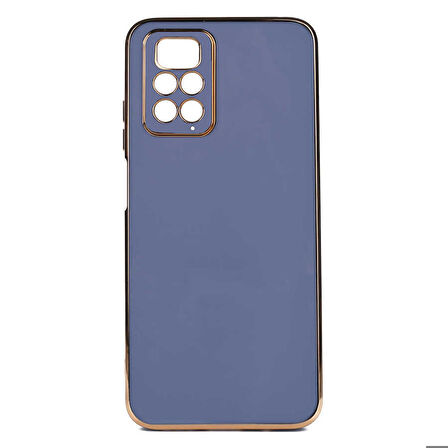 Xiaomi Redmi Note 11 Pro 5G Uyumlu Kılıf Bark Kapak Mavi Açık