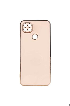 Xiaomi Redmi 9C Uyumlu Kılıf Bark Kapak Rose Gold