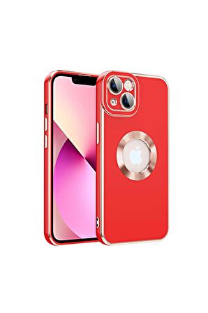 Apple iPhone 13 Uyumlu Kılıf Kongo Kapak Kırmızı