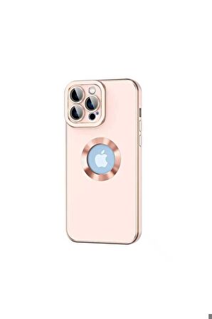 Apple iPhone 13 Pro Max Uyumlu Kılıf Kongo Kapak Rose Gold