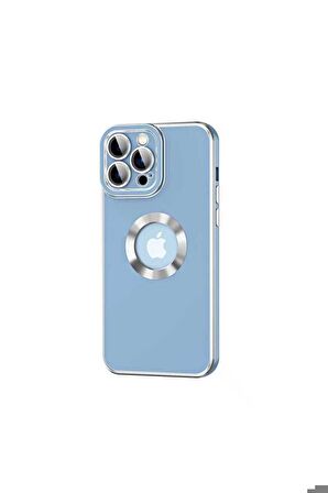 Apple iPhone 13 Pro Max Uyumlu Kılıf Kongo Kapak Mavi