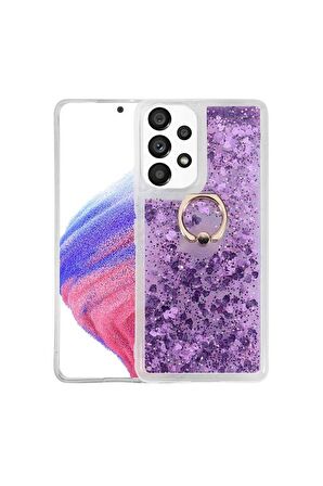 Samsung Galaxy A73 Uyumlu Kılıf Milce Kapak Mor