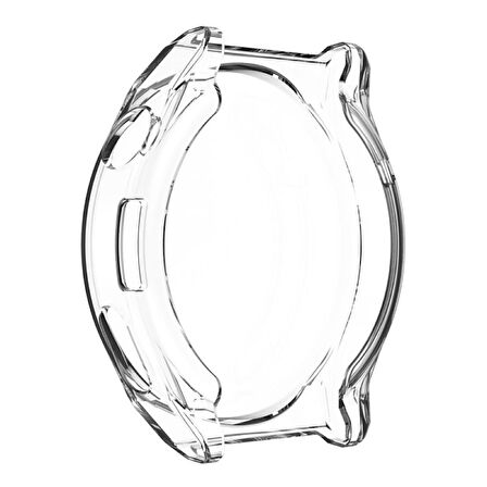 Huawei Watch GT 3 Pro 46 Mm Kasa Koruyucu Silikon Darbe Emici Koruma Silikon Ekran Koruyucu Gard 02 Renksiz