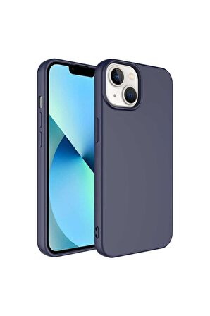 Apple iPhone 14 Uyumlu Kılıf Mara Lansman Kapak Lacivert