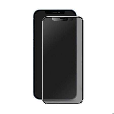 Apple iPhone 12 Pro Uyumlu Hayalet Ekran Koruyucu Davin Privacy Mat Seramik Ekran Filmi
