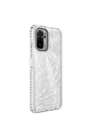 Xiaomi Poco M5S Uyumlu Kılıf Buzz Kapak Beyaz