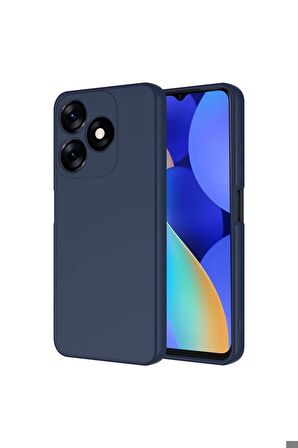 Tecno Spark 10 4G Uyumlu Kılıf Mara Lansman Kapak Lacivert