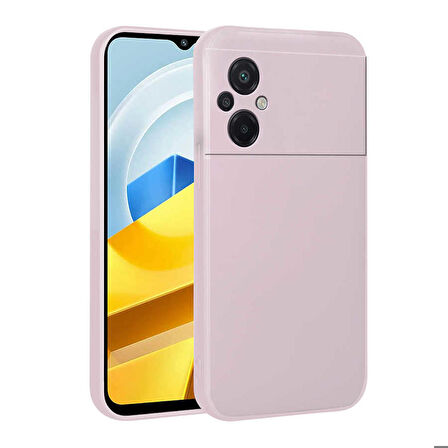 Xiaomi Poco M5 Uyumlu Kılıf Premier Silikon Kapak Rose Gold