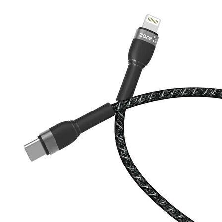 Shira Serisi Type-C to Lightning PD Kablo 30cm
