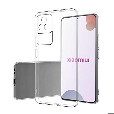 Xiaomi Poco F4 Uyumlu Kılıf Kamera Korumalı Süper Silikon Kapak