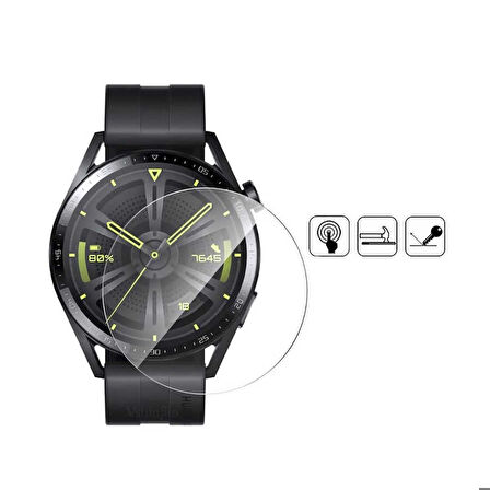 Huawei Watch GT 3 Pro 46 Mm Uyumlu Narr Tpu Body Ekran Koruyucu
