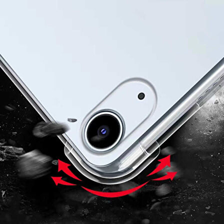 Apple iPad Air 10.9 2020 (4.Nesil) Uyumlu Tablet Kılıfı Anti Shock Silikon Kapak