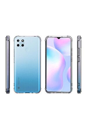 Realme C21Y Uyumlu Kılıf 2mm Anti Shock Silikon