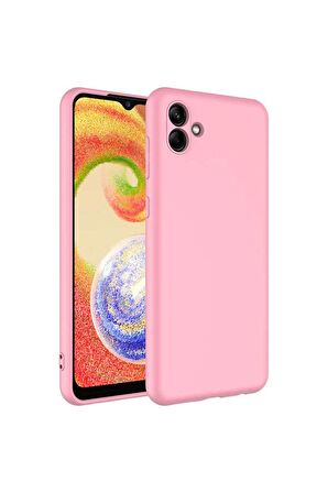 Samsung Galaxy A04 Uyumlu Kılıf Mara Lansman Kapak Pembe Açık