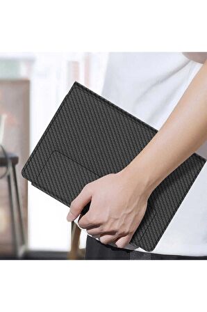 Samsung Galaxy Z Fold 3 Uyumlu Kılıf Standlı Bluetooth Klavyeli Kıpta Keyboard Set Kılıf