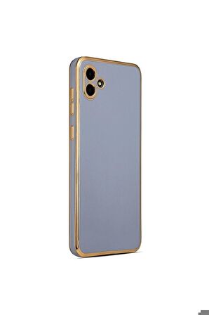 Samsung Galaxy A04 Uyumlu Kılıf Bark Kapak Mavi