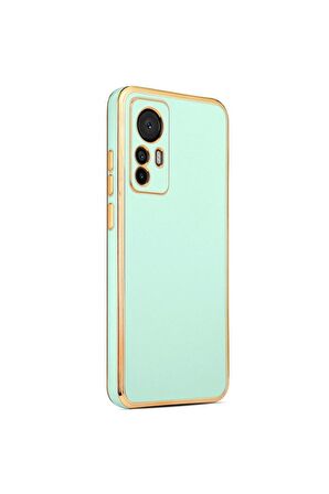 Xiaomi Mi 12T Pro Uyumlu Kılıf Bark Kapak Açık Yeşil