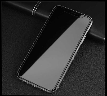 Apple iPhone XS Max Uyumlu Rika Premium Privacy Temperli Cam Ekran Koruyucu
