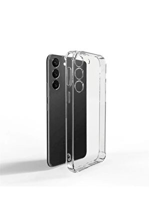 Samsung Galaxy S23 Uyumlu Kılıf 2mm Anti Shock Silikon