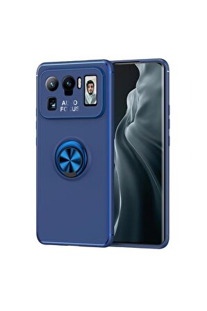 Xiaomi Mi 11 Ultra Uyumlu Kılıf Ravel Silikon Kapak Mavi
