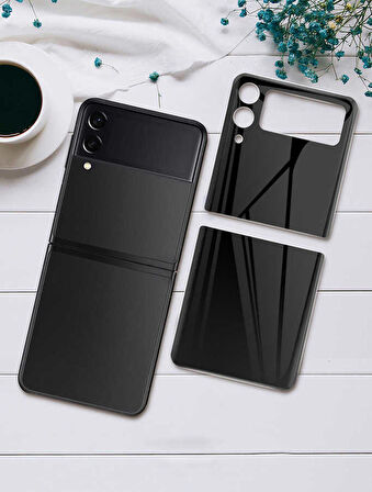 Samsung Galaxy Z Flip 4 Uyumlu 3D Side Glass Ekran Koruyucu