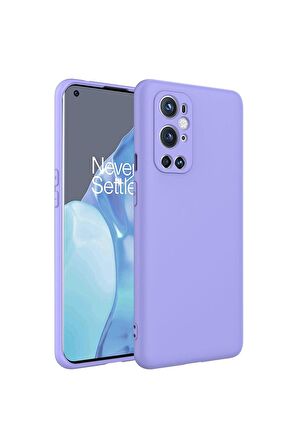 OnePlus 9 Pro Uyumlu Kılıf Mara Lansman Kapak Lila
