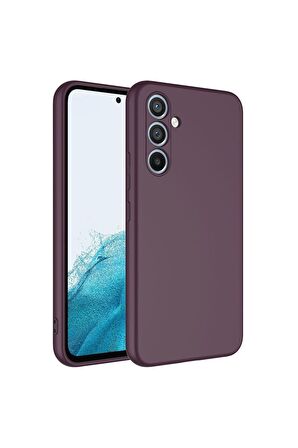 Samsung Galaxy A24 Uyumlu Kılıf Mara Lansman Kapak Koyu Mor