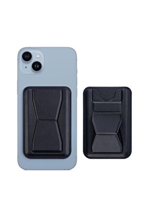 CRD-03 Magnetic Standlı Kartlık Siyah