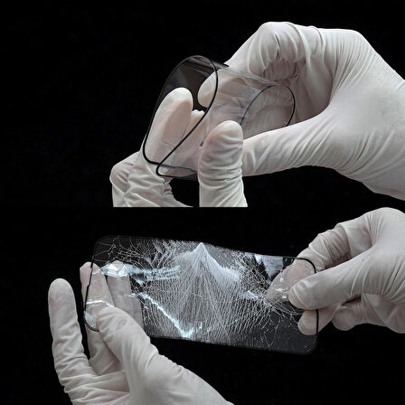 Apple iPhone 14 Pro Uyumlu Hizalama Aparatlı Hadid Glass Cam Ekran Koruyucu