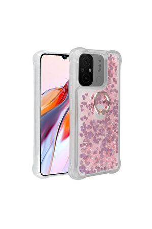 Xiaomi Redmi 12C Uyumlu Kılıf Milce Kapak Pembe