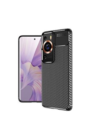 Huawei P60 Pro Uyumlu Kılıf Negro Silikon Kapak