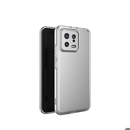 Xiaomi Mi 13 Pro Uyumlu Kılıf Kamera Korumalı Süper Silikon Kapak
