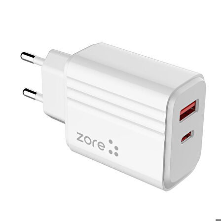 Play Serisi PL3 Lightning 2in1 Seyahat Şarj Aleti 20W