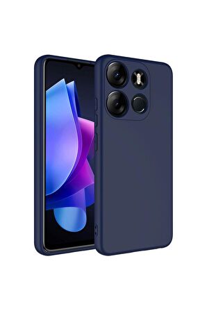 Tecno Spark Go 2023 Uyumlu Kılıf Mara Lansman Kapak Lacivert