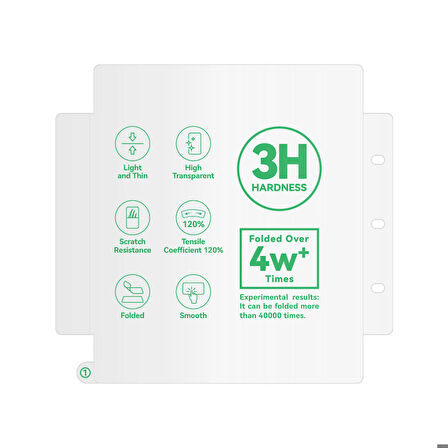 Samsung Galaxy Z Flip 3 Uyumlu Hizalama Aparatlı S-Fit Body Ekran Koruyucu