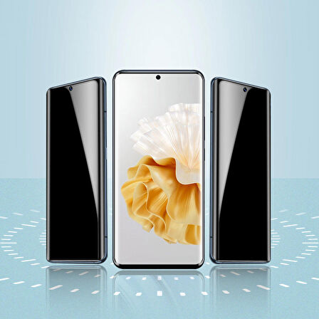 Samsung Galaxy S22 Ultra Uyumlu Kolay Uygulama Aparatlı Privacy Easy Body Hayalet Ekran Koruyucu