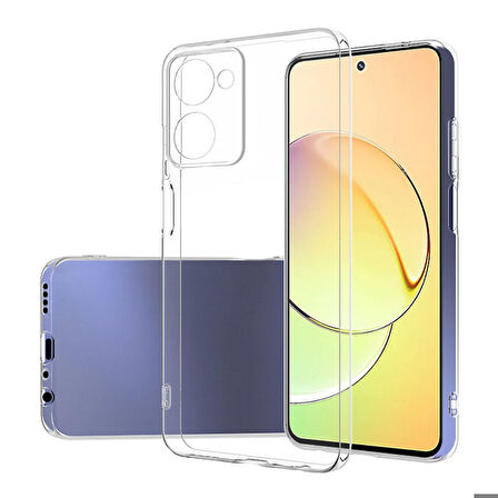 Vivo Y36 4G Uyumlu Kılıf Süper Silikon Kapak