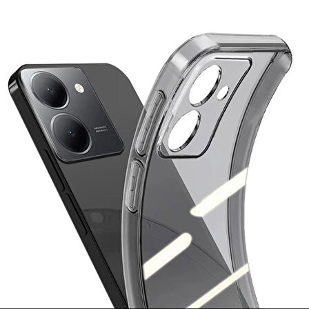 Vivo Y36 4G Uyumlu Kılıf Süper Silikon Kapak