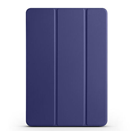 Huawei MatePad Air 2023 Uyumlu Tablet Kılıfı Smart Cover Standlı Akıllı Kılıf Lacivert