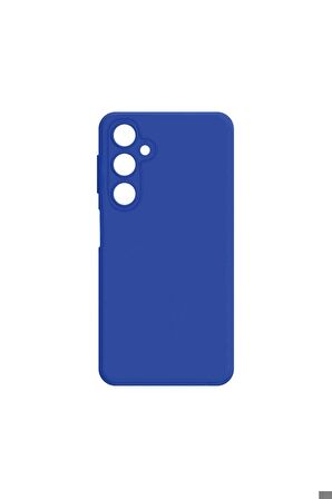 Samsung Galaxy M34 5G Uyumlu Kılıf Biye Silikon Mavi