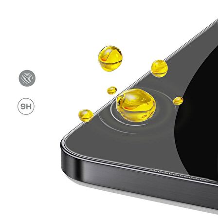 Apple iPhone 15 Plus Uyumlu Rika Premium Privacy Temperli Cam Ekran Koruyucu