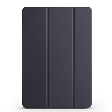 Huawei MatePad 11.5' 2023 Uyumlu Tablet Kılıfı Smart Cover Standlı Akıllı Kılıf Siyah