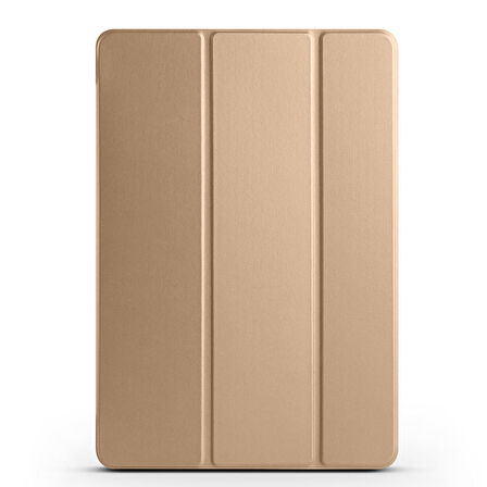Huawei Honor Pad X8 Pro 11.5 inç Uyumlu Tablet Kılıfı Smart Cover Standlı Kılıf Gold