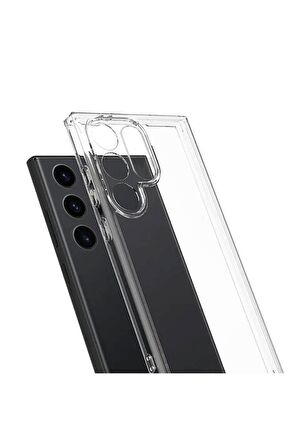 Samsung Galaxy S24 Ultra Uyumlu 2mm Anti Shock Silikon