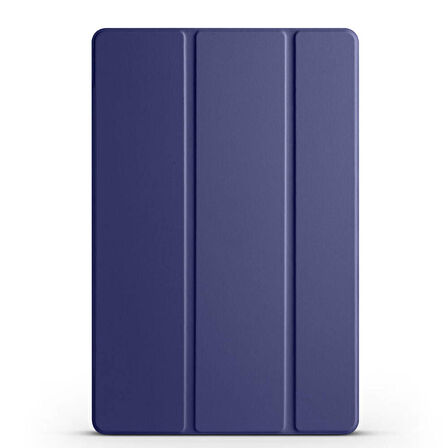 Samsung Galaxy Tab A9 Plus Uyumlu Tablet Kılıfı Smart Cover Standlı Akıllı Kılıf Lacivert