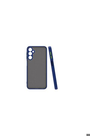 Samsung Galaxy A25 Uyumlu Kılıf Hux Kapak Lacivert