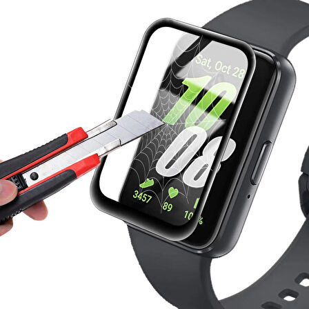 Samsung Galaxy Fit 3 Uyumlu Pmma Pet Saat Ekran Koruyucu