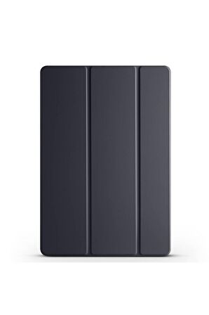 Lenovo Tab P12 Uyumlu Smart Cover Standlı 1-1 Kılıf Siyah