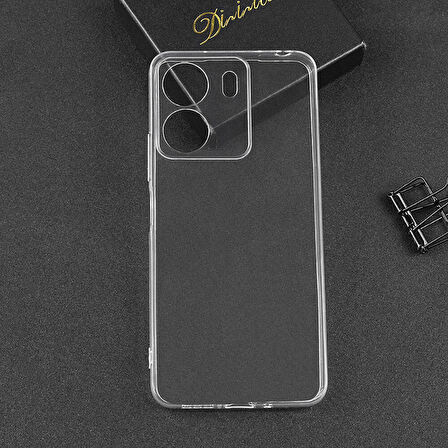 Xiaomi Poco C65 Uyumlu Kılıf Süper Silikon Kapak