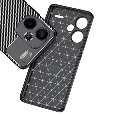 Xiaomi Redmi Note 13 Pro Plus 5G Uyumlu Kılıf Negro Silikon Kapak